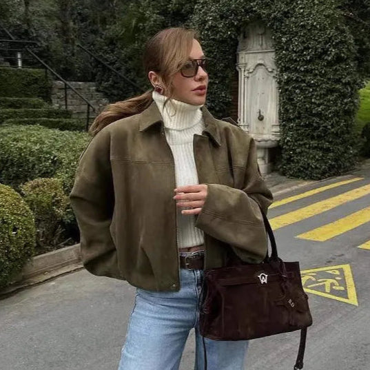 Street Luxe Suede Outerwear