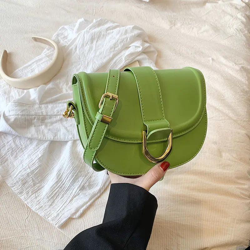 Ladies' Chic Saddle Purse