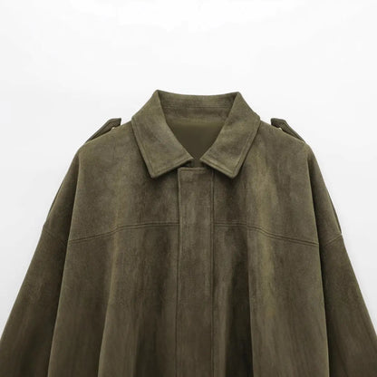 Street Luxe Suede Outerwear