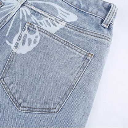 Butterfly Casual Denim