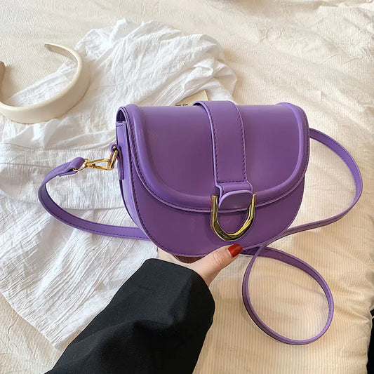 Ladies' Chic Saddle Purse